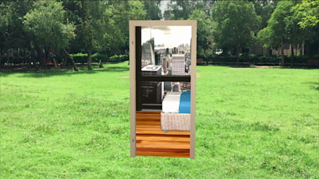 Augmented Reality Portal using Apple ARKit framework for AR – Screenshot 1
