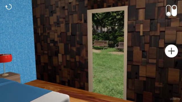 Augmented Reality Portal using Apple ARKit framework for AR – Screenshot 4