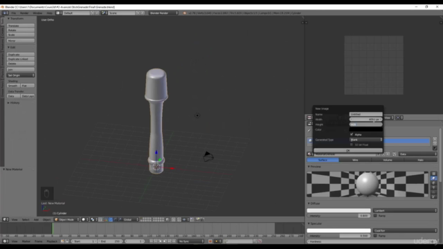 La création d'objets 3D avec Blender pour l'Unreal Engine 4 – Screenshot 4
