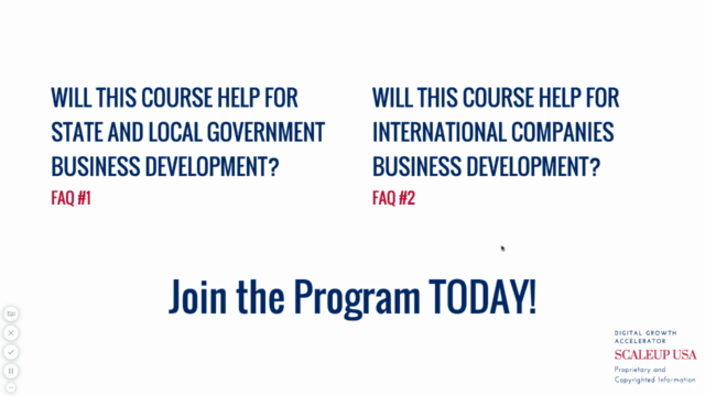 Learn to Do Business & Sell to the Government | ScaleUP USA – Screenshot 4