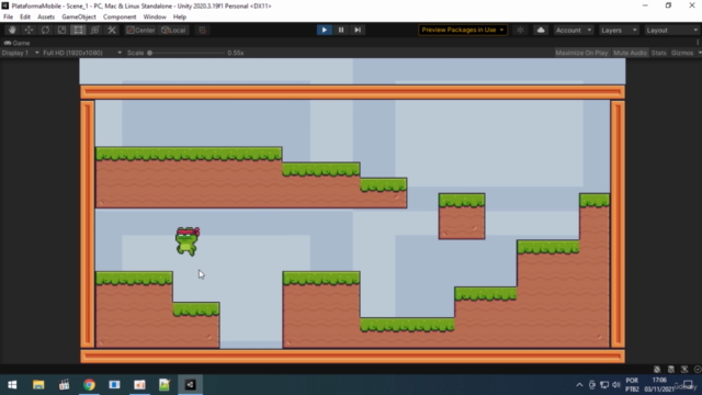 Unity 2D faça jogos para Android e PC – Screenshot 3