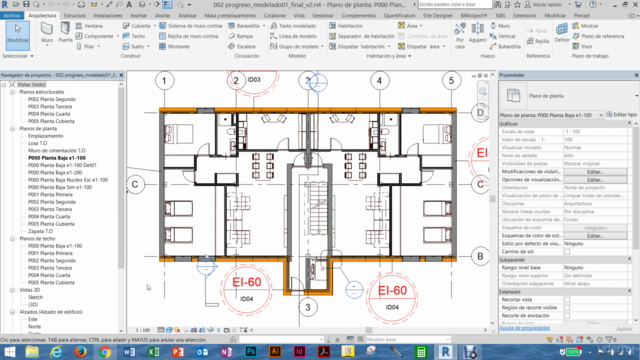 Aprender Revit 2018 desde cero con un proyecto – Screenshot 4