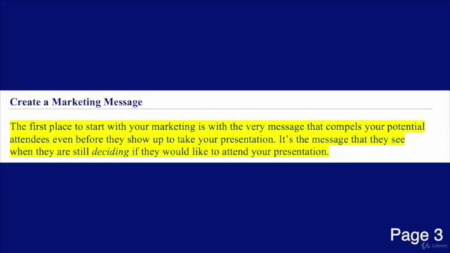 Public Speaking and Presentations Marketing: Fill The Room! – Screenshot 2