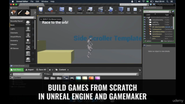 Complete Gaming Masterclass: Learn Unreal and GameMaker - Screenshot_03