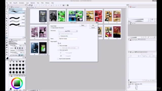Apprendre les bases de CLIP STUDIO PAINT / MANGA STUDIO – Screenshot 3