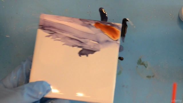 Alcohol Ink Abstract Play and Loosen Up Your Art with Air – Screenshot 3