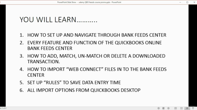 QuickBooks Online Bank Feeds And Importing Transactions – Screenshot 3