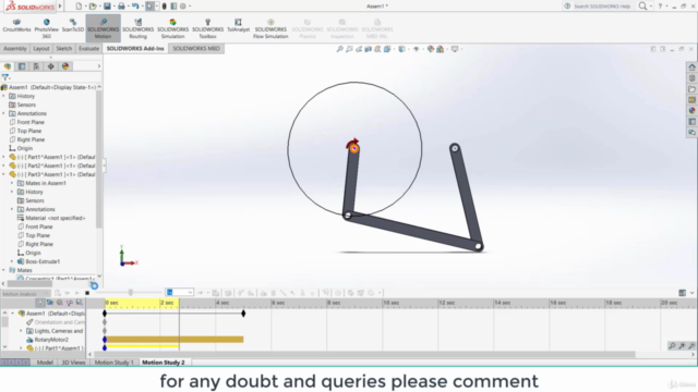 Solidworks Animation and Motion Analysis – Screenshot 2