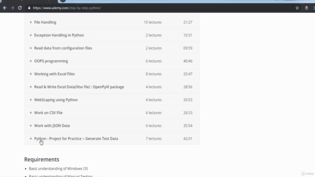 New to Python Automation ? Step by Step Python 4 Tester-2025 – Screenshot 2