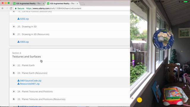 The Complete ARKit Course - Build 11 Augmented Reality Apps – Screenshot 1