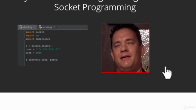 Python Network Programming - TCP/IP Socket Programming – Screenshot 3