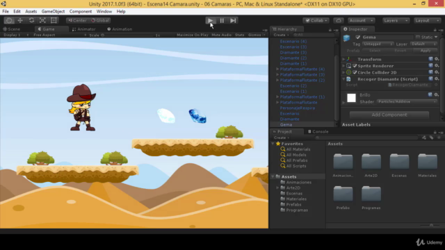 Master en Programacion de Videojuegos con Unity 3D y c# – Screenshot 1
