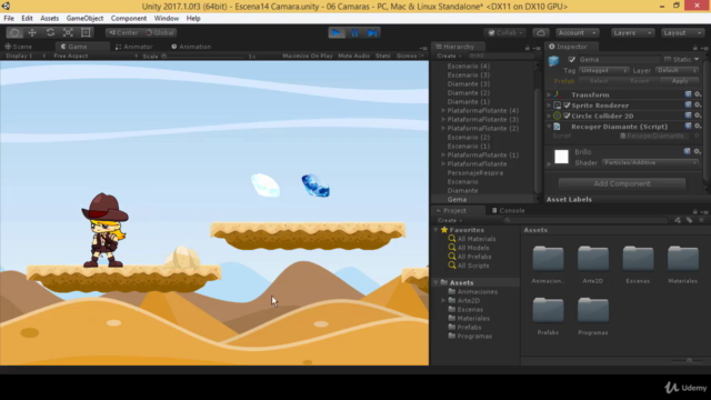 Master en Programacion de Videojuegos con Unity 3D y c# – Screenshot 2