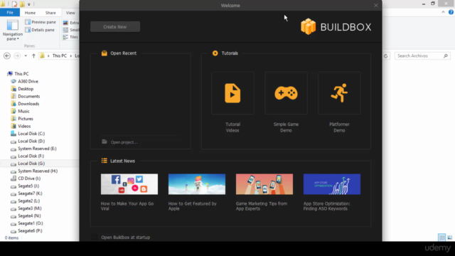 Universidad Buildbox Master en Creacion de Videojuegos 2022 – Screenshot 1