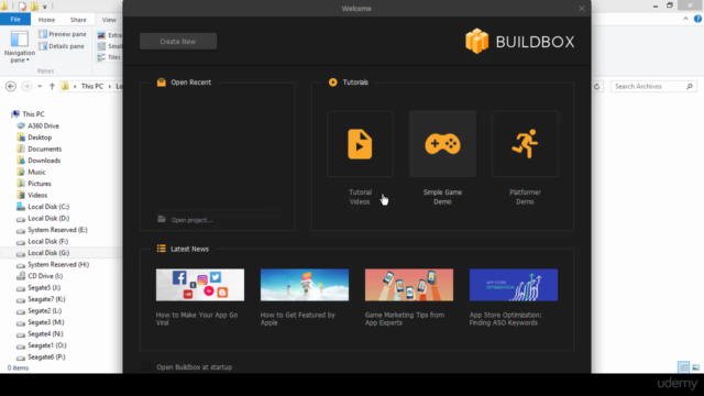 Universidad Buildbox Master en Creacion de Videojuegos 2022 – Screenshot 2