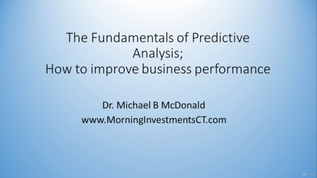 Predictive Analytics: Introduction to Business Forecasting – Screenshot 2