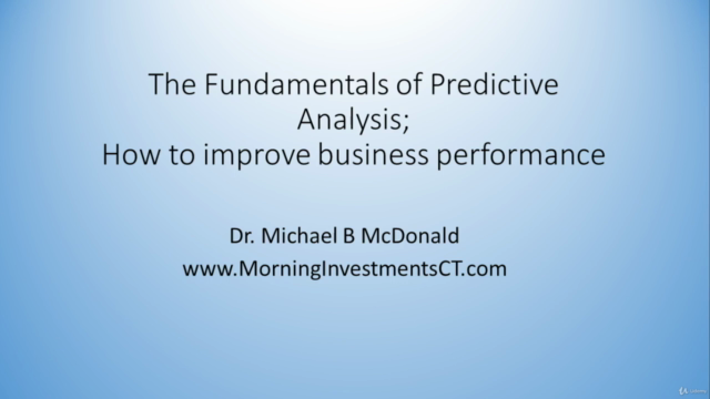 Predictive Analytics: Introduction to Business Forecasting – Screenshot 4