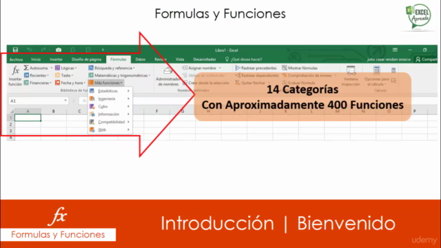 Excel Avanzado Formulas y Funciones – Screenshot 1