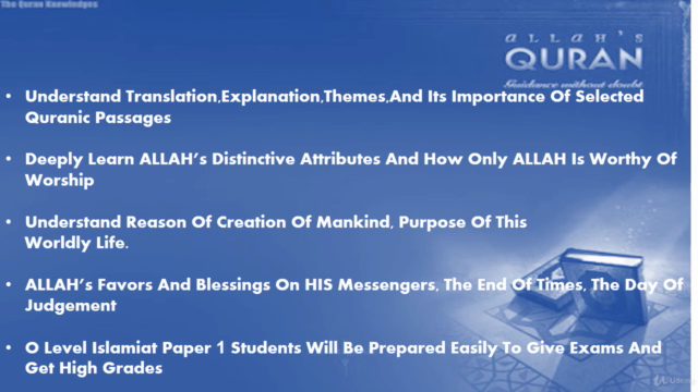 Understand QURAN Course - English Translation & Explanation – Screenshot 2
