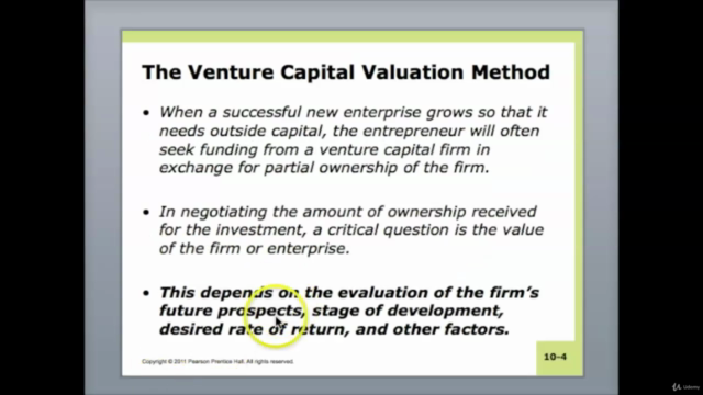 Venture Capital Valuation Analysis Method – Screenshot 1