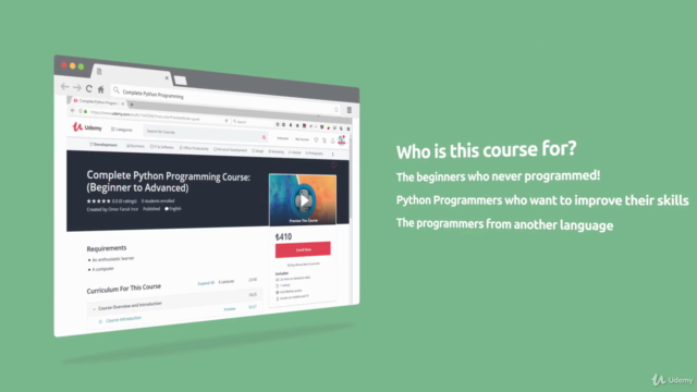 Complete Python 3 Programming Bootcamp: Beginner to Advanced – Screenshot 4