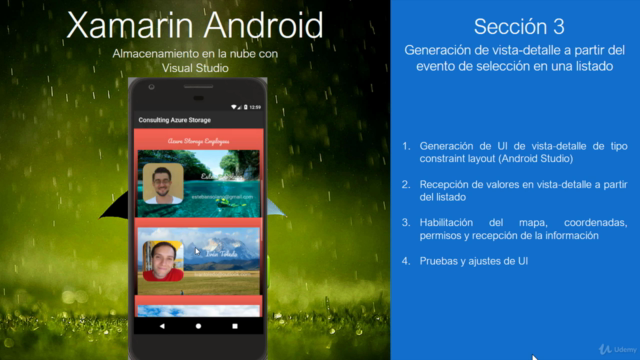 Xamarin Android: Almacenamiento en la Nube con Visual Studio – Screenshot 3