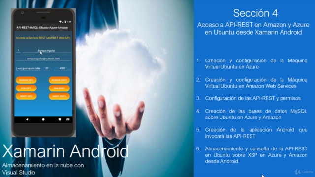 Xamarin Android: Almacenamiento en la Nube con Visual Studio – Screenshot 4