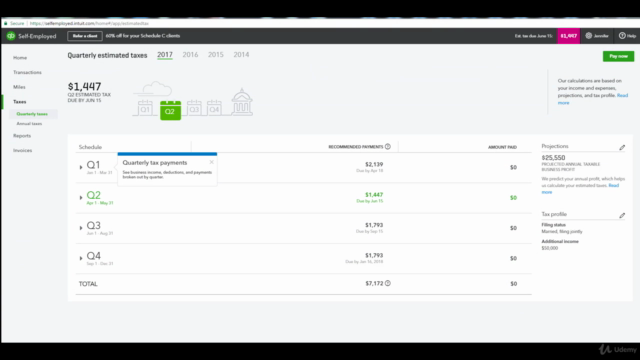 QuickBooks Self-employed - Are you ready to get organized? – Screenshot 3