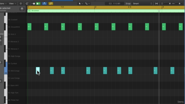 Songwriting in Logic Pro for Electronic Music Production – Screenshot 1