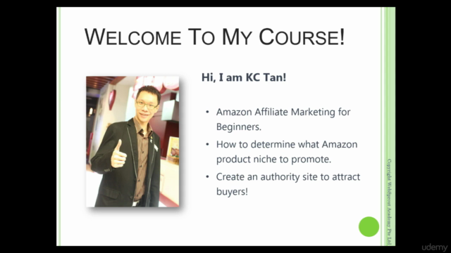 Amazon Affiliate Marketing Using Authority Site (Beginners) – Screenshot 2