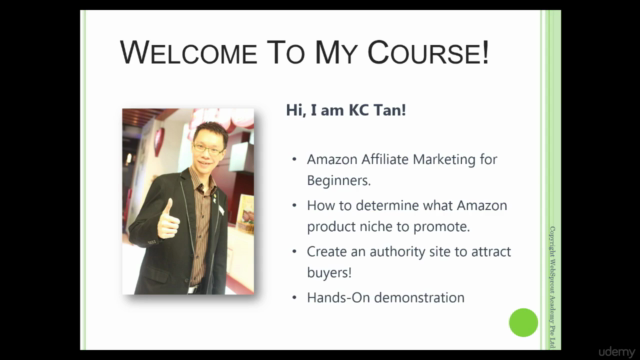 Amazon Affiliate Marketing Using Authority Site (Beginners) – Screenshot 3