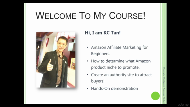 Amazon Affiliate Marketing Using Authority Site (Beginners) – Screenshot 4