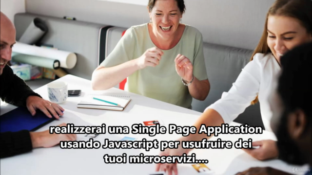 Sviluppo web a microservizi REST con Java Spring boot e AJAX – Screenshot 4