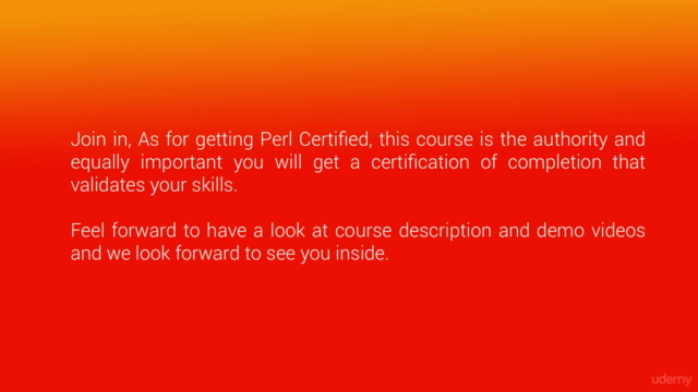 Perl for Beginners: Learn A to Z of Perl Scripting Hands-on - Screenshot_04