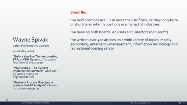 GAP Analysis: A Practical Approach – Screenshot 1