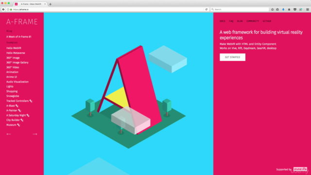 Learn A-Frame And Get Ready For WebVR – Screenshot 1