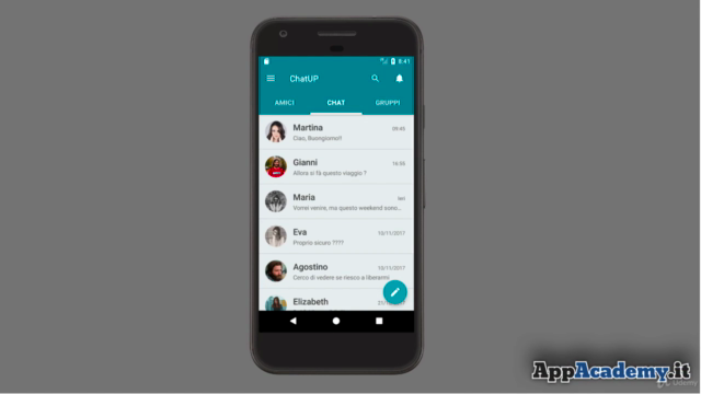 Android O: Sviluppa App da zero con Firebase - Screenshot_02