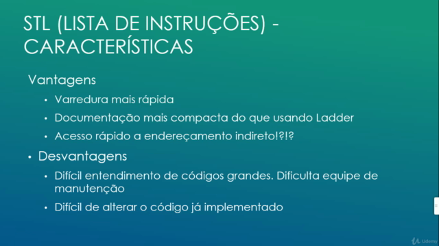 Aprenda linguagem STL do CLP da Siemens – Screenshot 2