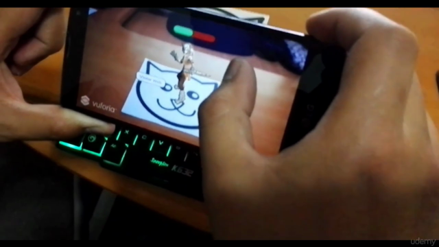 Realidad Aumentada con Unity y Vuforia para principiantes – Screenshot 2