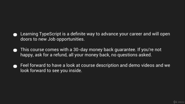 TypeScript from Scratch: Go from zero to hero in TypeScript – Screenshot 4