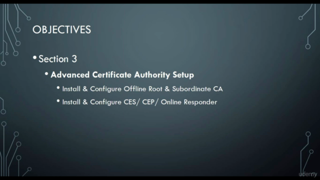 Complete Certificate Authority (ADCS) Server 2016 Course – Screenshot 4