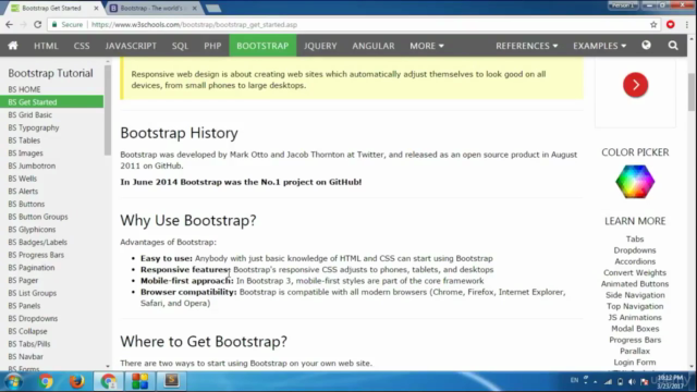 Bootstrap in Hindi/Urdu | Bootstrap Tutorial in Hindi/Urdu – Screenshot 3