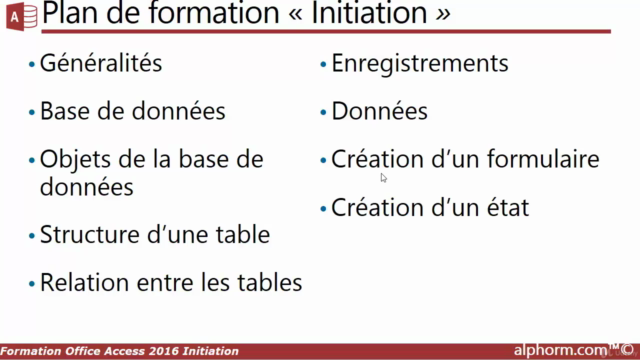 Access 2016 : Formation d'initiation – Screenshot 3