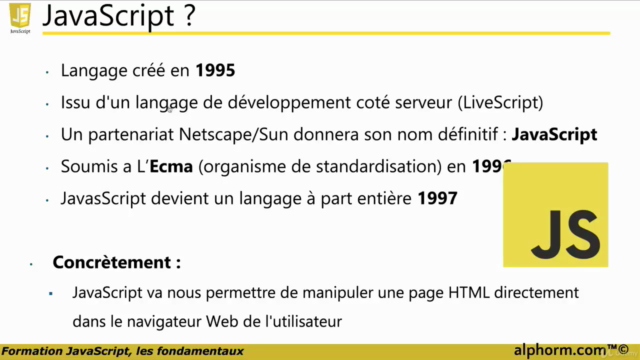 JavaScript: Acquérir les fondamentaux – Screenshot 2