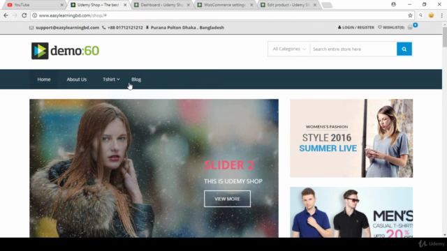 Beginner To Master : Complete WordPress Woocommerce Store – Screenshot 4
