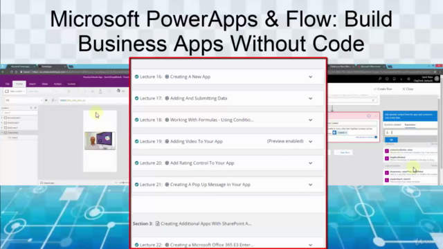 Microsoft PowerApps & Flow: Build Business Apps Without Code – Screenshot 3
