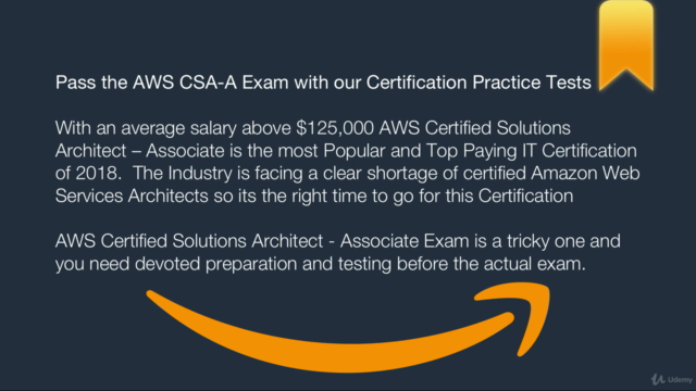 AWS Certified Solutions Architect Associate: Practice Tests – Screenshot 1