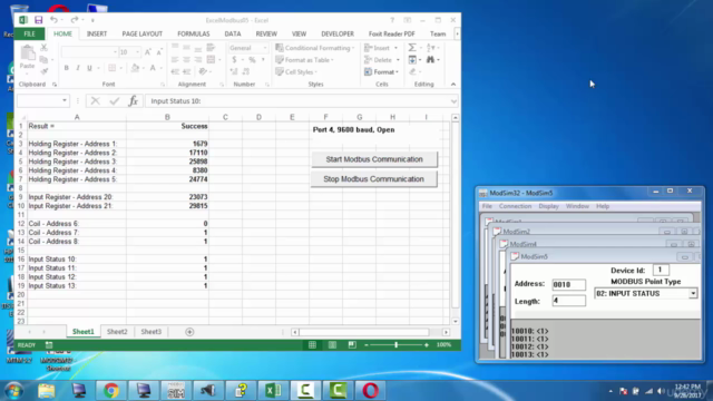 How to Program Microsoft Excel as a Modbus Master HMI - Screenshot_01
