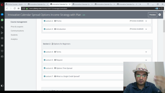 Calendar Spread Options Trading Certification (Live Trades) – Screenshot 1