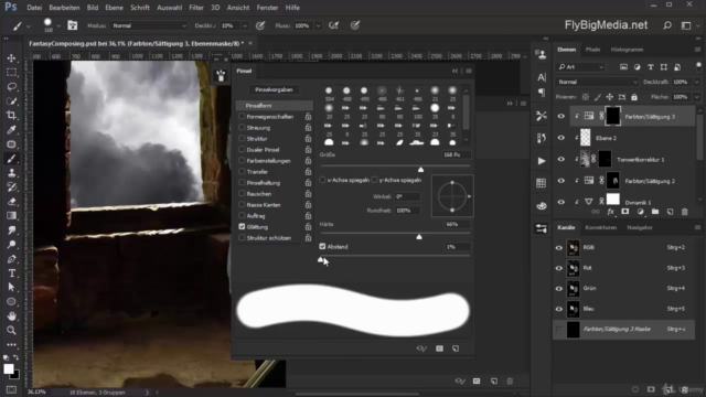 Erstelle DIGITALE KOMPOSITIONEN in Photoshop wie ein PROFI – Screenshot 4